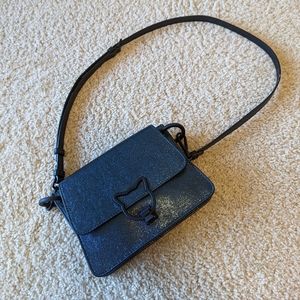 Karl Lagerfeld small crossbody bag in dark blue